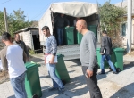 Dostavlanje kontejneri za smeče - Elez Han -  Oktobar 2012